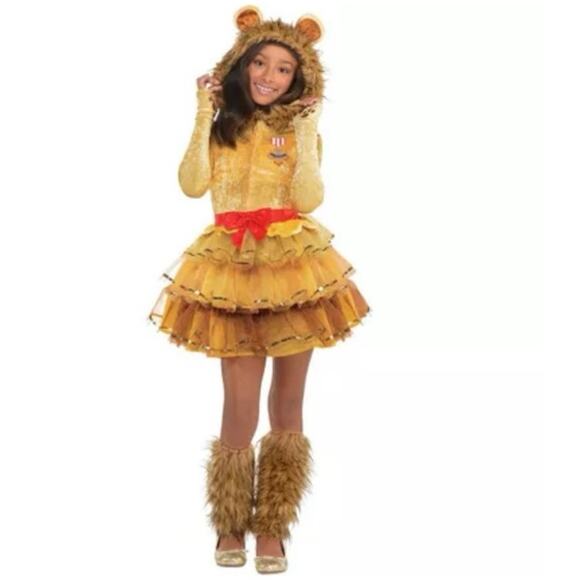 NWT -  Wizard of Oz Cowardly Lion Childs Halloween Costume - Picture 1 of 3